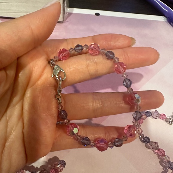 Swarovski Necklace and Bracelet - Picture 4 of 5